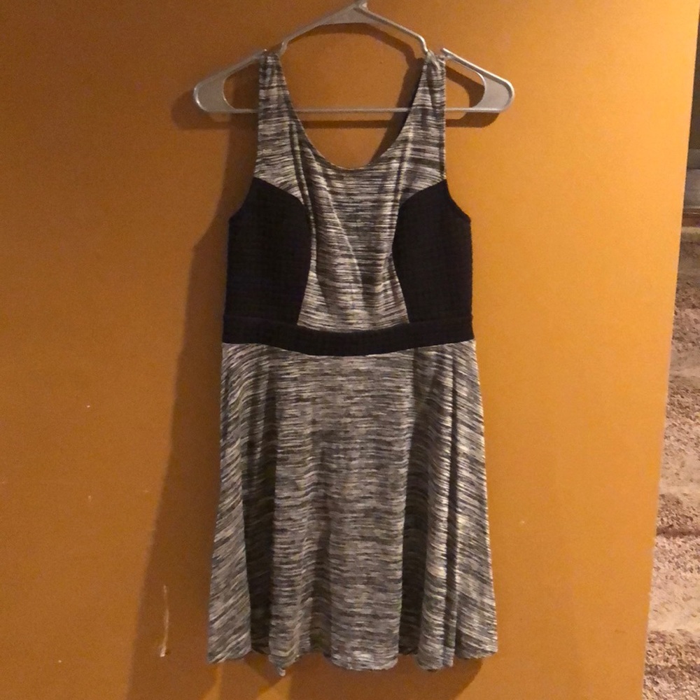 Black and white dress